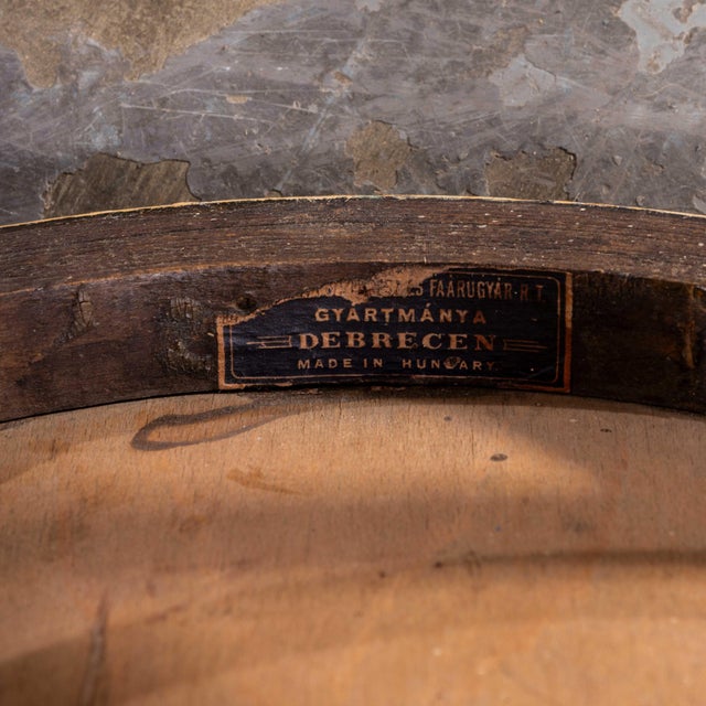 Bentwood Debrecen Panel Back Dining Chairs, 1940s, Set of 4 For Sale - Image 4 of 18