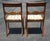 Wood Set of Four Early 20th Century Payne Furniture Duncan Phyfe Ladder Back Upholstered Chairs For Sale - Image 7 of 12
