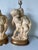 Pair of Vintage French Cherub – Baroque Revival Putti Sculptures on Gilt Bases Table Lamps For Sale - Image 4 of 12