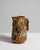French 1900s French Amber Barbotine Ceramic Jug For Sale - Image 3 of 15