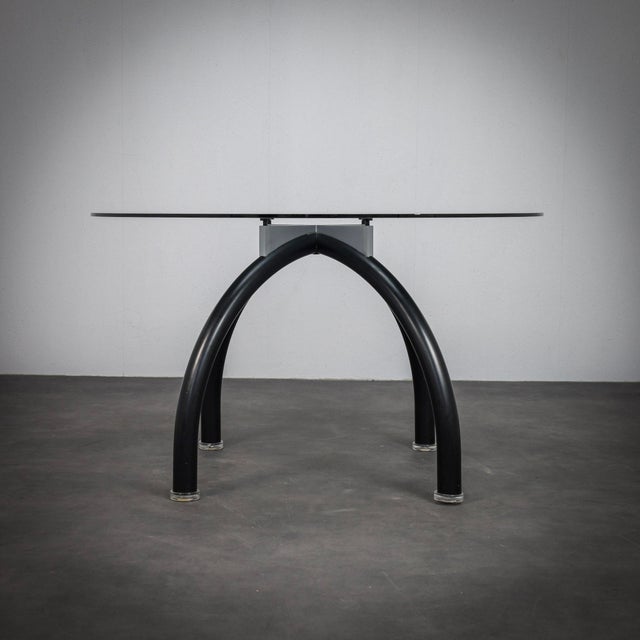 1980s Vintage Spider Dining Table by Ettore Sottsass for Knoll International, Italy, 1980s For Sale - Image 5 of 10