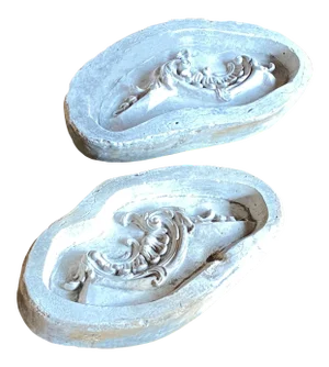 French Casting Molds - a Pair