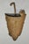 Antique French Art Nouveau Cast Metal Figural Umbrella Form Wall Pocket For Sale - Image 15 of 16