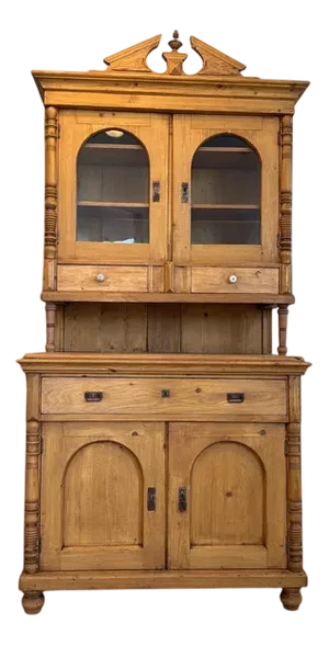 Wilhelminian Style Wood Cupboard