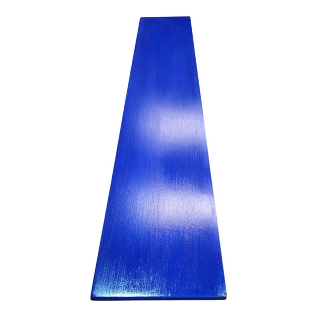 Minimalism Blue Lagoon Minimal Shelves For Sale - Image 3 of 4