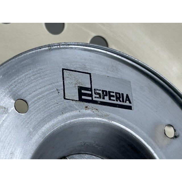 Silver Ceiling Light by Angelo Brotto for Esperia, 1970s For Sale - Image 8 of 9