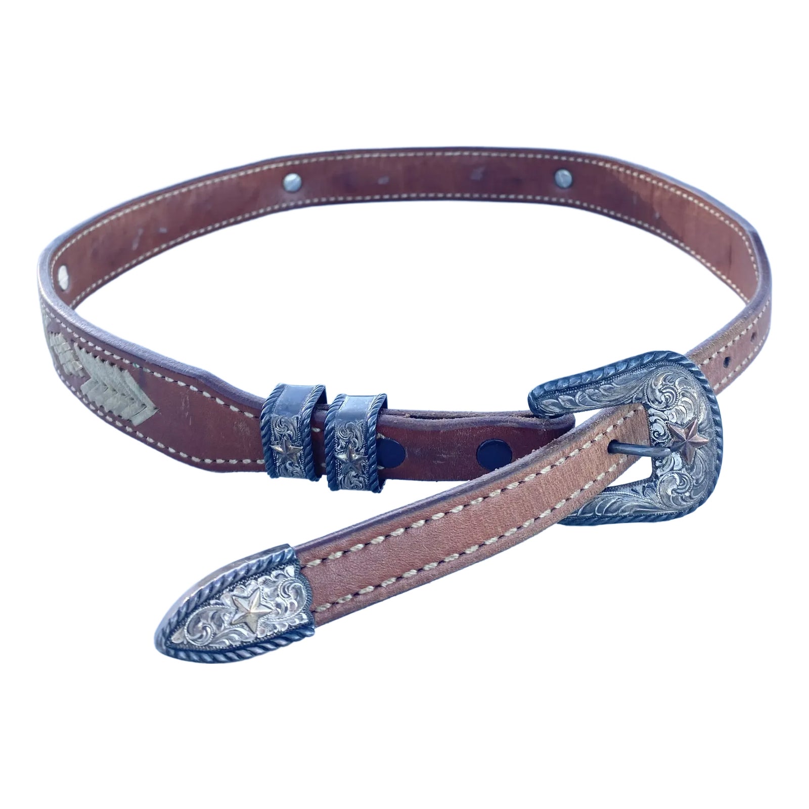 Boucle De Ceinture Western Elk Creek - Argent 925 - Fer à Cheval - Ranger Mexique