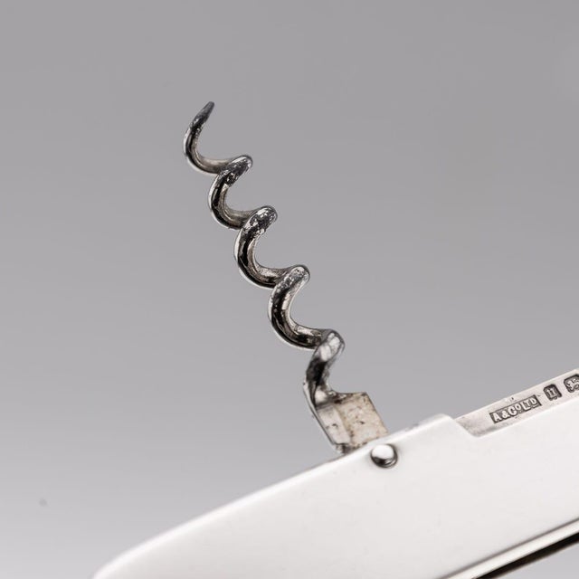 20th Century English Silver Barmans Friend Combination Tool from Asprey, 1935 For Sale - Image 9 of 12