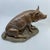 90's W.H. Turner Bronze Sow Sculpture Details: The Sow is a prominent cast and patinated bronze sculpture created in 1992...