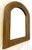 Great coastal style wall mirror from the 1970's. The frame is made of a lightweight composite wood material with a wicker...