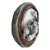 2020s Paper Mache Fig Branch in Cartapesta Round Frame For Sale - Image 5 of 9