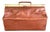 Vintage Leather Weekender Doctor's Style Bag With Brass Frame - Made Exclusively for Mercedes Benz For Sale
