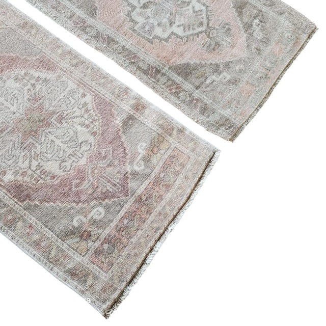 1970s 1970s Vintage Petite Turkish Rug - a Pair For Sale - Image 5 of 7