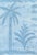 Abstract original palm tree painting unframed on watercolor paper measuring 8 inches x 11.5 inches by Charleston based...