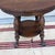 Victorian Antique Quartersawn Oak Round Tabouret Table With Glass Ball & Claw Feet For Sale - Image 3 of 18