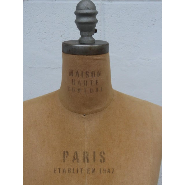 Restoration Hardware Reproduction Dress Form Height Adjustable Mannequin 6889 For Sale - Image 17 of 18
