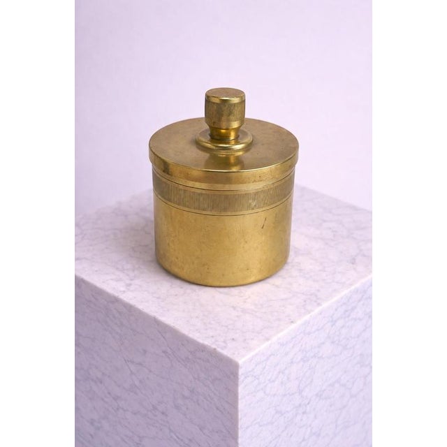 Swedish Art Deco Bronze Lidded Box attributed to O.H. Lagerstedt, 1930s For Sale - Image 3 of 7