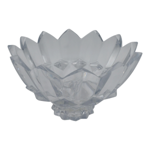 Vintage Mikasa Diamond Point Lead Crystal Bowl