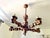 Wood French Basque Pendant Light, 1960 For Sale - Image 7 of 10