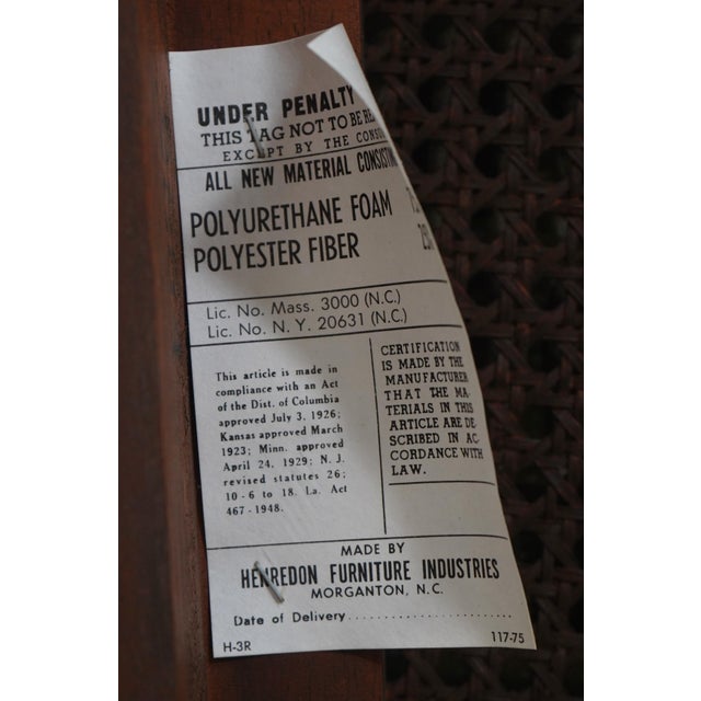 Pair Henredon Asian Modern Dining Room Chairs For Sale - Image 18 of 18