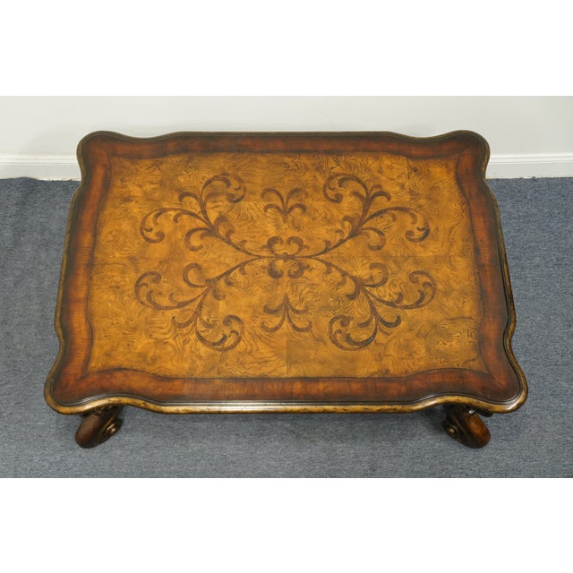 Italian Hooker Furniture Italian Provincial 56″ Accent Coffee Table 698-80-110 For Sale - Image 3 of 6
