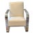 Ralph Lauren Leather Penthouse Chair For Sale
