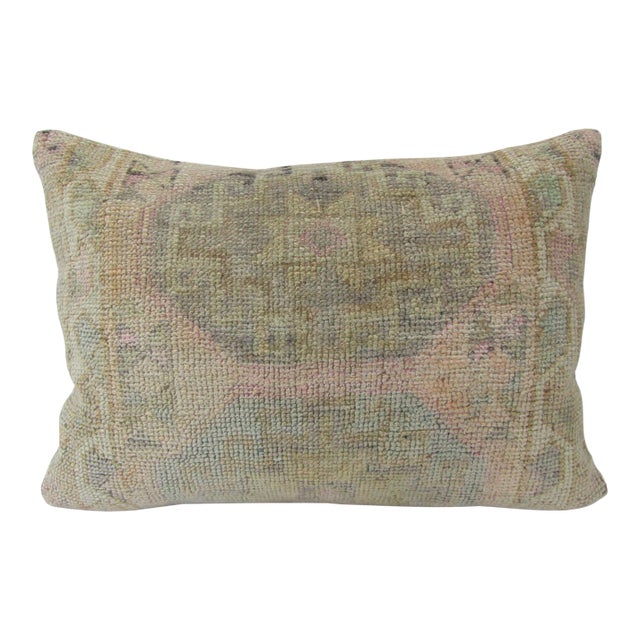 Faded Decorative Pillow Cover For Sale