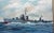 Realism Vintage Original A. Sundal u.s. Navy Battle Ship Boat Seascape Oil Painting 93 For Sale - Image 3 of 9