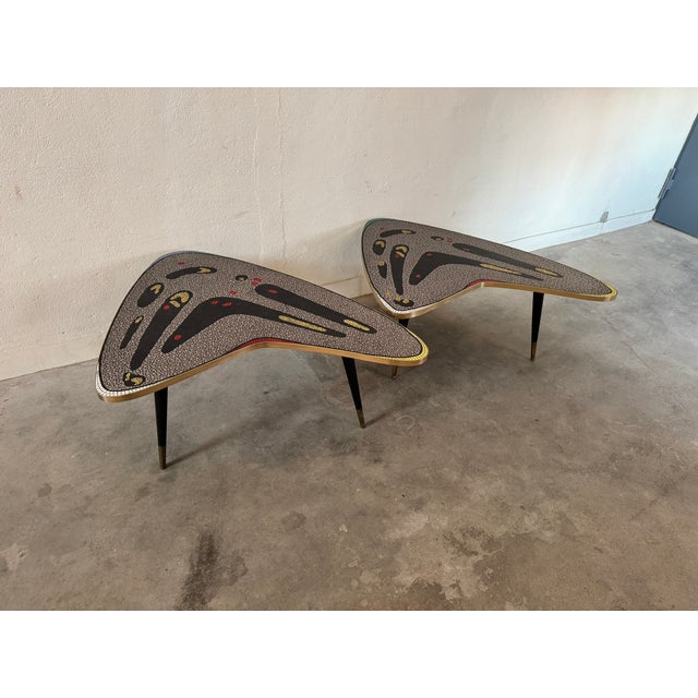 Mosaic Table by Berthold Müller-Oerlinghausen, 1950s For Sale - Image 12 of 13