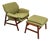 Armchair and Ottoman Mod. 849/849s by Gianfranco Frattini for Cassina, 1950s, Set of 2 For Sale