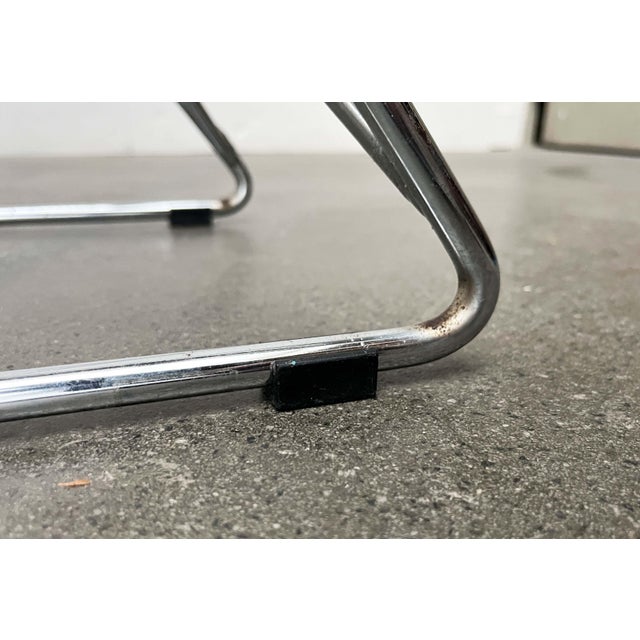 Postmodern German Kreuzschwinger Kitchen Barstool by Till Behrens for Meyer Stahlmöbel, 1980s For Sale - Image 16 of 18