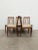 Set of 5 authentic vintage mid century modern dining chairs. By G Plan. Maker's label on bottoms. This set is in excellent...