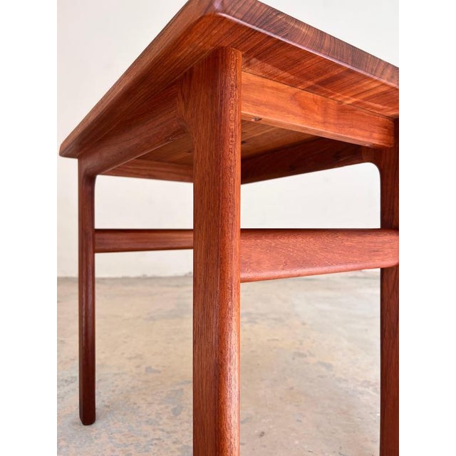 Teak Side Table by Niels Bach For Sale - Image 6 of 11