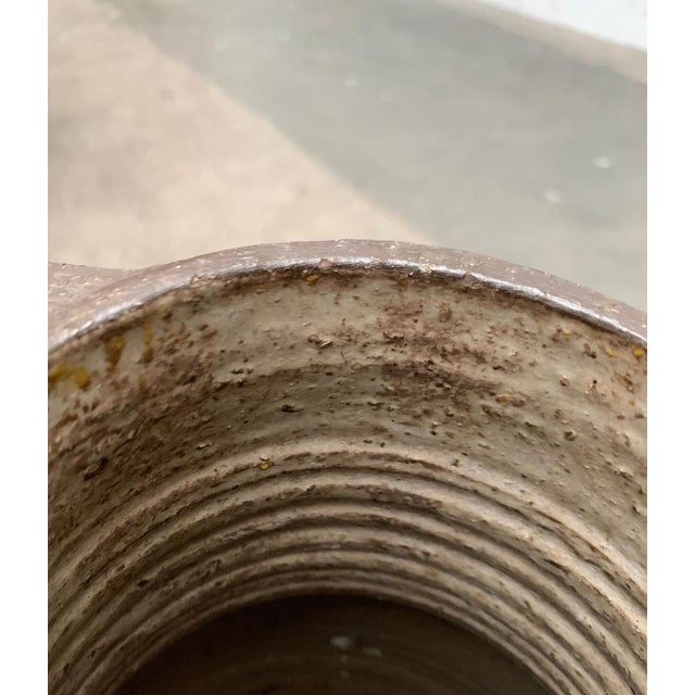 Mid-Century Brutalist German Floor Vase from Krösselbach Keramik, 1960s For Sale - Image 12 of 18