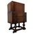 Wood Antique Early 20th Century Edwardian Oak Bureau For Sale - Image 7 of 14