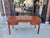 Brick Red Vintage Campaign Desk For Sale - Image 8 of 10