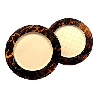 Hollywood Regency Set of 2 Lucite Picture Frames, Italy 1970s For Sale