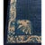 Textile 1880s Royal Blue Antique Dragon Greek Key Chinese Peking Qing Dynasty Rug For Sale - Image 7 of 7