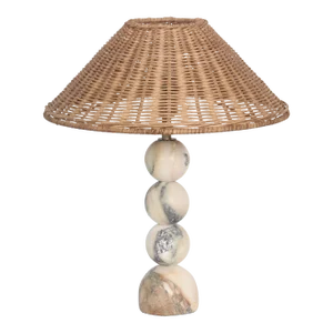 Contemporary "The Carroll" Table Lamp by Erica Marie Interiors