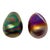 Mid 20th Century Art Glass Eggs- Set of 2 For Sale