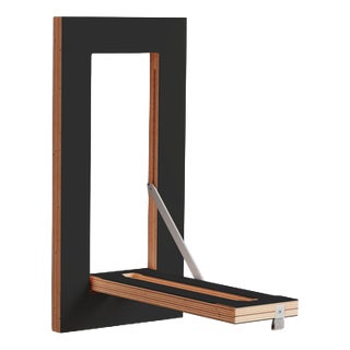 Fläpps Clothes Rail in Black 20x40-1 by Ambivalenz For Sale