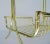 Vintage Mid-Century Modern Brass Bamboo-Style Magazine Stand, Book Holder For Sale - Image 12 of 13
