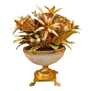 1970’s Jane Hutcheson for Gorham Enamel Flowers Fleurs Des Sie’cles For Sale