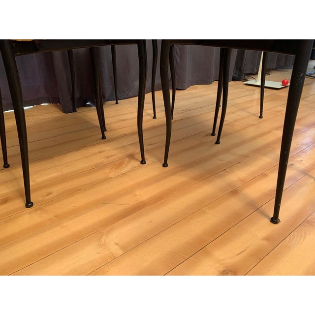 Postmodern Italian Chairs in Alcantara, 1980s, Set of 4 For Sale - Image 3 of 14