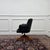 English Black Chesterfield Desk Chair For Sale - Image 3 of 8