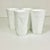 1970s 1970s Vintage Americana Arts & Crafts Indiana Glass Grape Milk Glass Tumblers - Set of 4. For Sale - Image 5 of 8