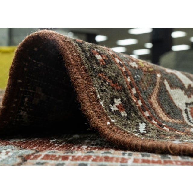 Textile Turkish Vintage Rug 6'2" x 9' #16728 For Sale - Image 7 of 8