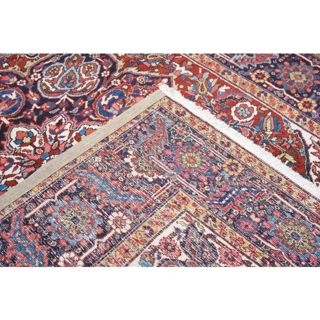 Vintage Heriz Rug 8'2'' x 11'7'' For Sale - Image 10 of 10