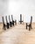Black Vintage Golem Chairs by Vico Magistretti for Poggi, 1970s, Set of 6 For Sale - Image 8 of 8