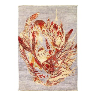 Pasargad DC Fine Hand Knotted Modern Rug For Sale